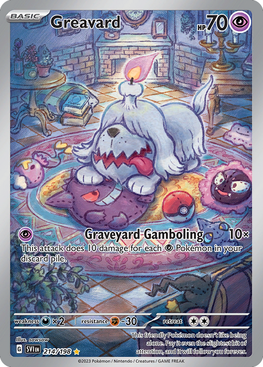 Greavard | Scarlet & Violet #214 [holofoil]