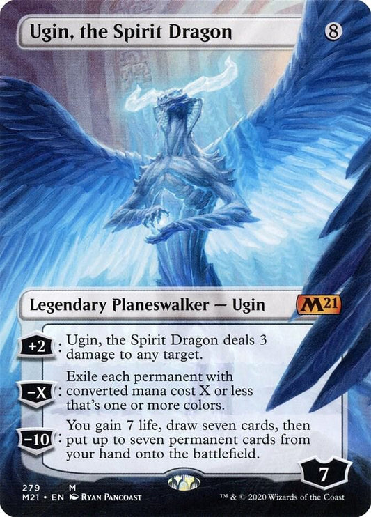 Ugin, the Spirit Dragon (Borderless) | Core Set 2021 #279