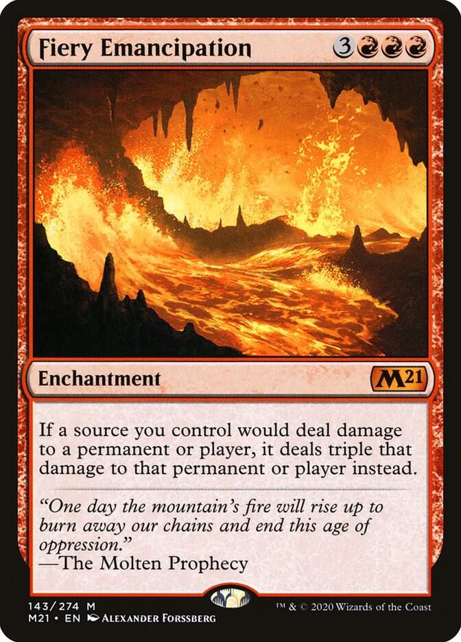 Fiery Emancipation | Core Set 2021 #143