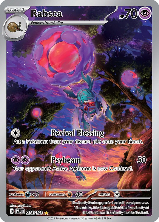 Rabsca | Paldea Evolved #215 [holofoil]
