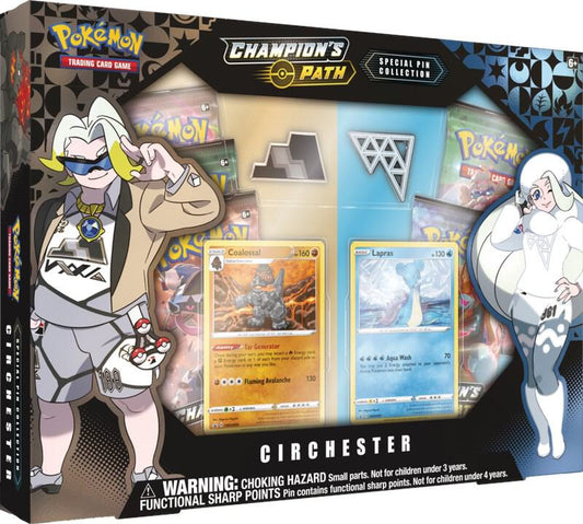 Pokemon TCG Champion's Path Pin Collection Box - Circhester