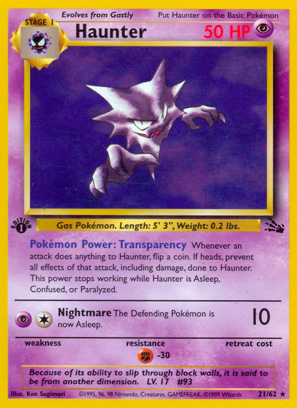 Haunter | Fossil #21 [unlimited]