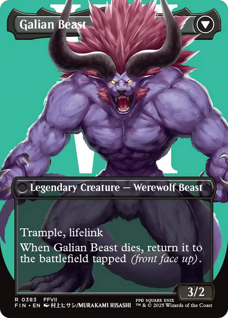 Vincent Valentine // Galian Beast | Final Fantasy #383