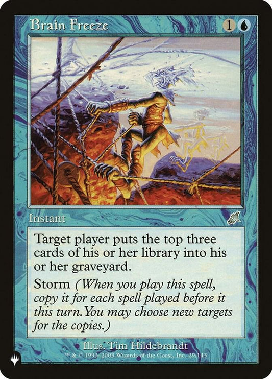 Brain Freeze | The List Reprints #29/143