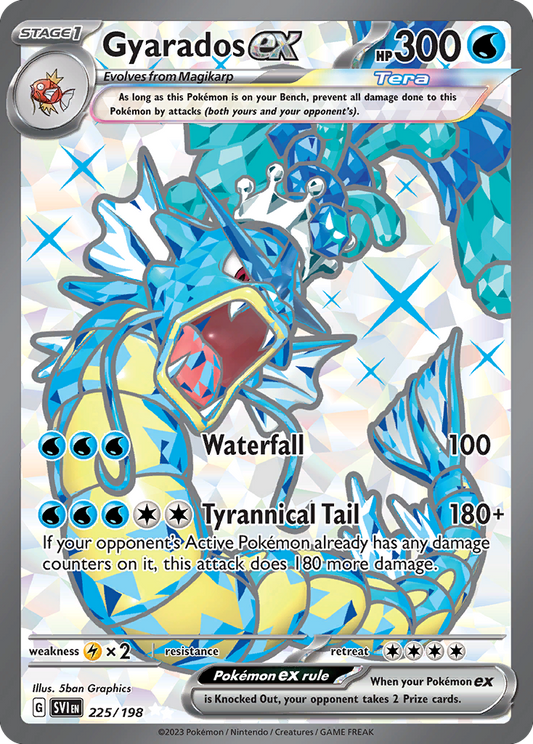 Gyarados ex | Scarlet & Violet #225 [holofoil]