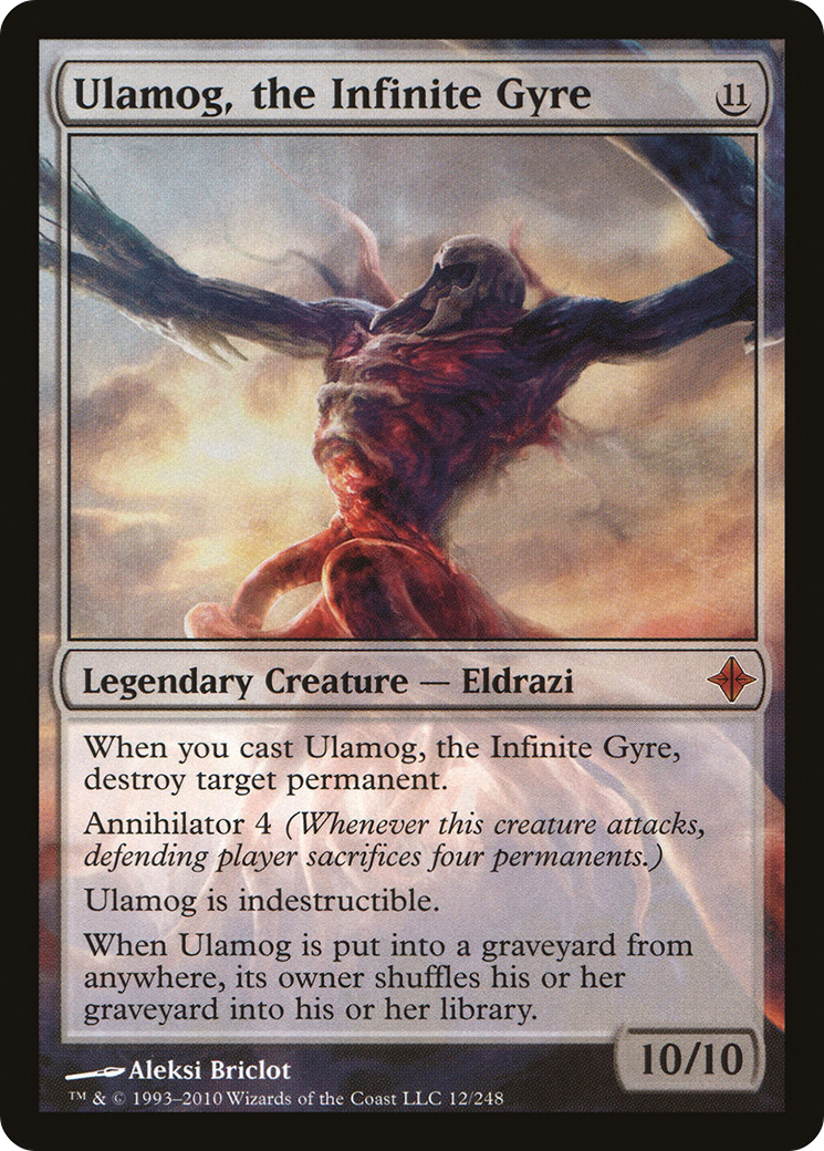 Ulamog, the Infinite Gyre | Rise of the Eldrazi #12 [foil]