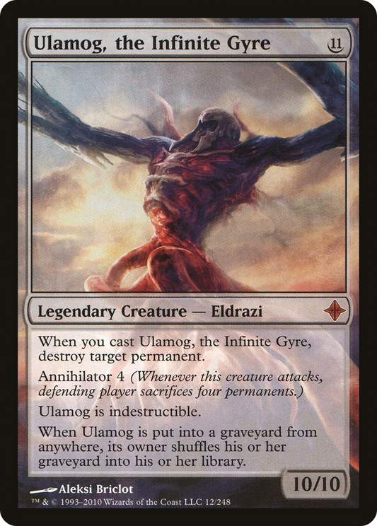 Ulamog, the Infinite Gyre | Rise of the Eldrazi #12 [foil]