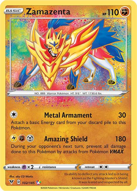 Zamazenta | SWSH04: Vivid Voltage #102/185