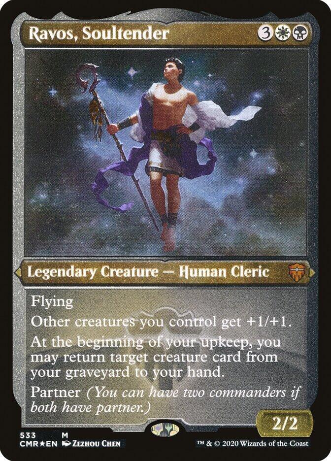 Ravos, Soultender (Foil Etched) | Commander Legends #533
