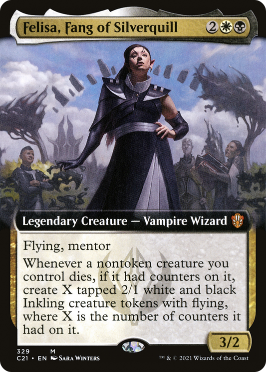 Felisa, Fang of Silverquill | Commander 2021 #329