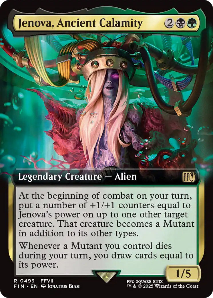 Jenova, Ancient Calamity | Final Fantasy #493 [foil]