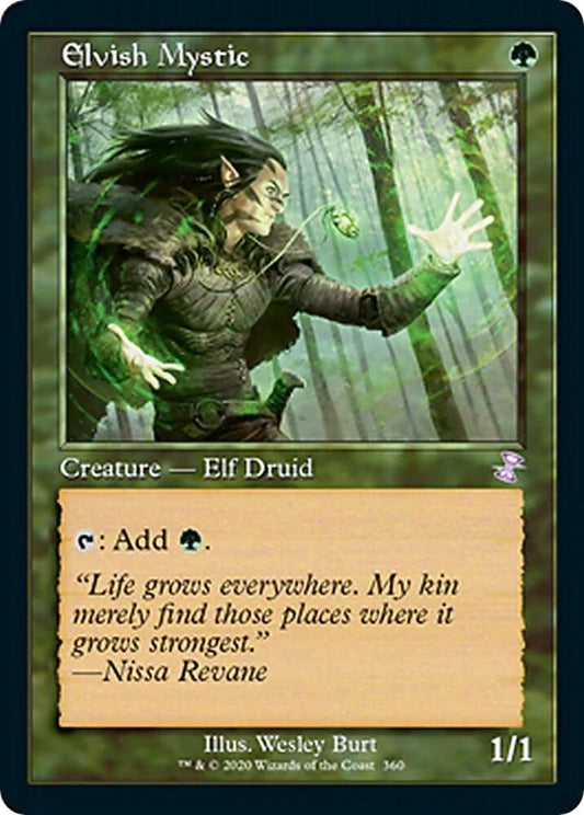 Elvish Mystic | Time Spiral: Remastered #360