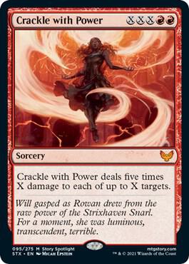 Crackle with Power | Strixhaven: School of Mages #95