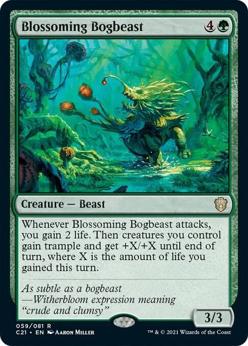 Blossoming Bogbeast | Commander 2021 #59