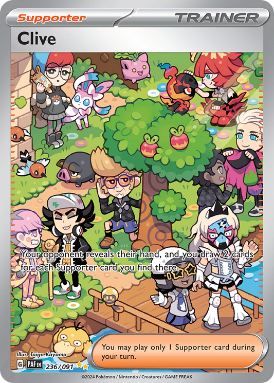 Clive | Paldean Fates #236 [holofoil]