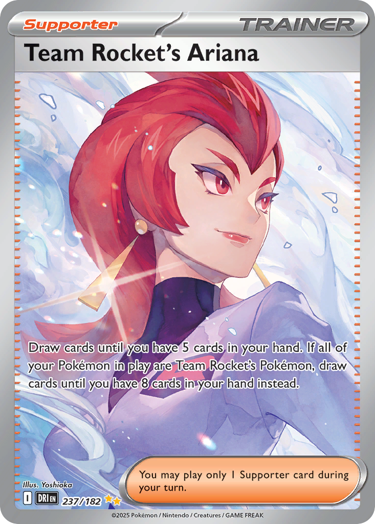 Team Rocket's Ariana | Destined Rivals #237 [holofoil]