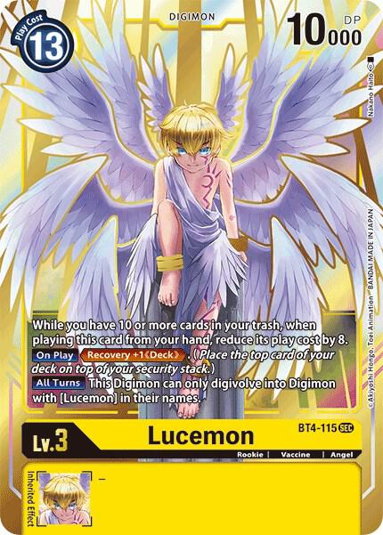Lucemon | Great Legend #BT4-115 SEC