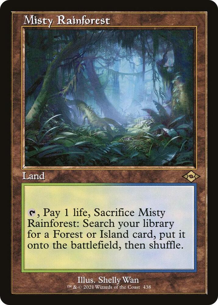 Misty Rainforest (Retro Frame) | Modern Horizons 2 #438