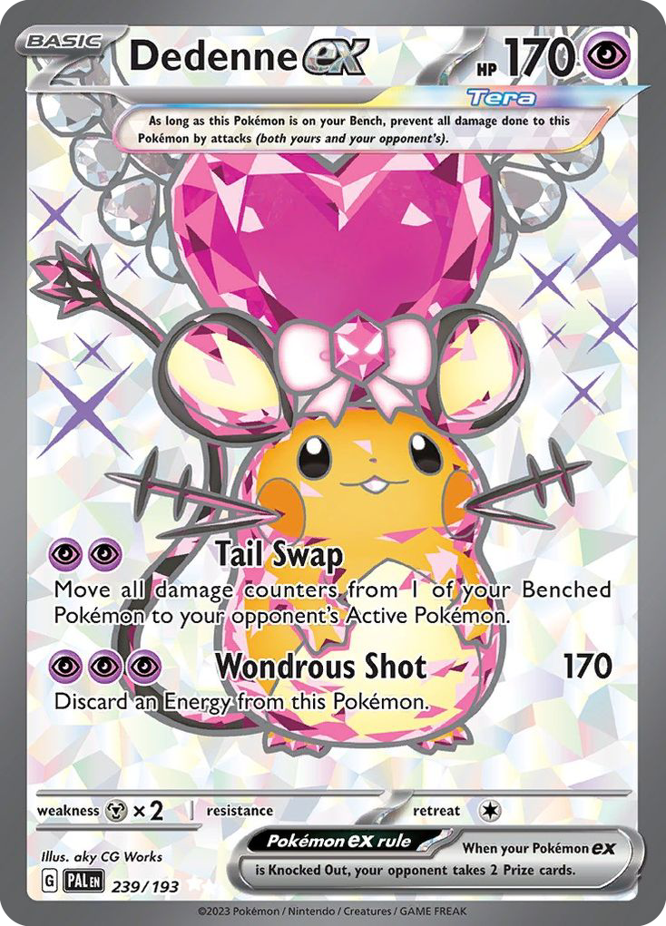 Dedenne ex | Paldea Evolved #239 [holofoil]