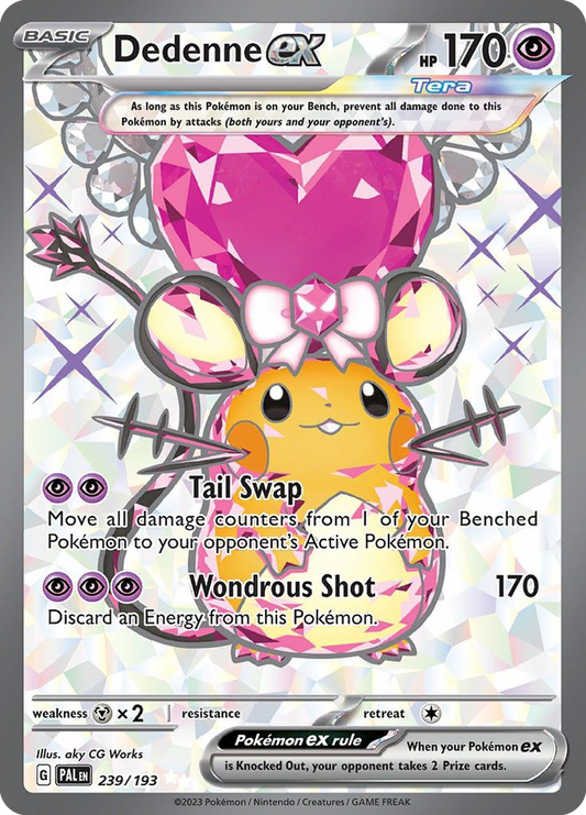Dedenne ex | Paldea Evolved #239 [holofoil]