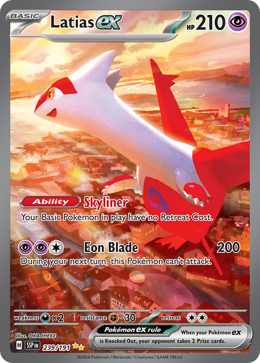Latias ex | Surging Sparks #239 [holofoil]