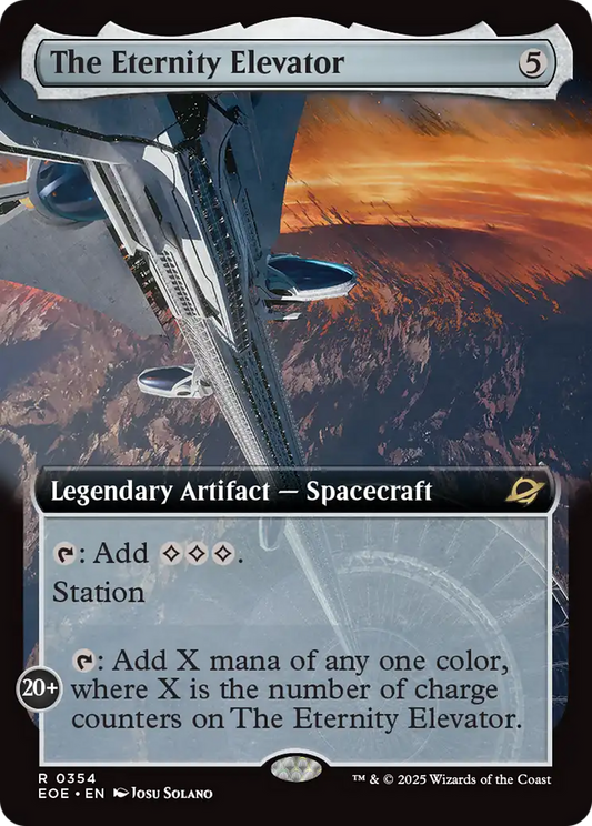 The Eternity Elevator | Edge of Eternities #354 [foil]