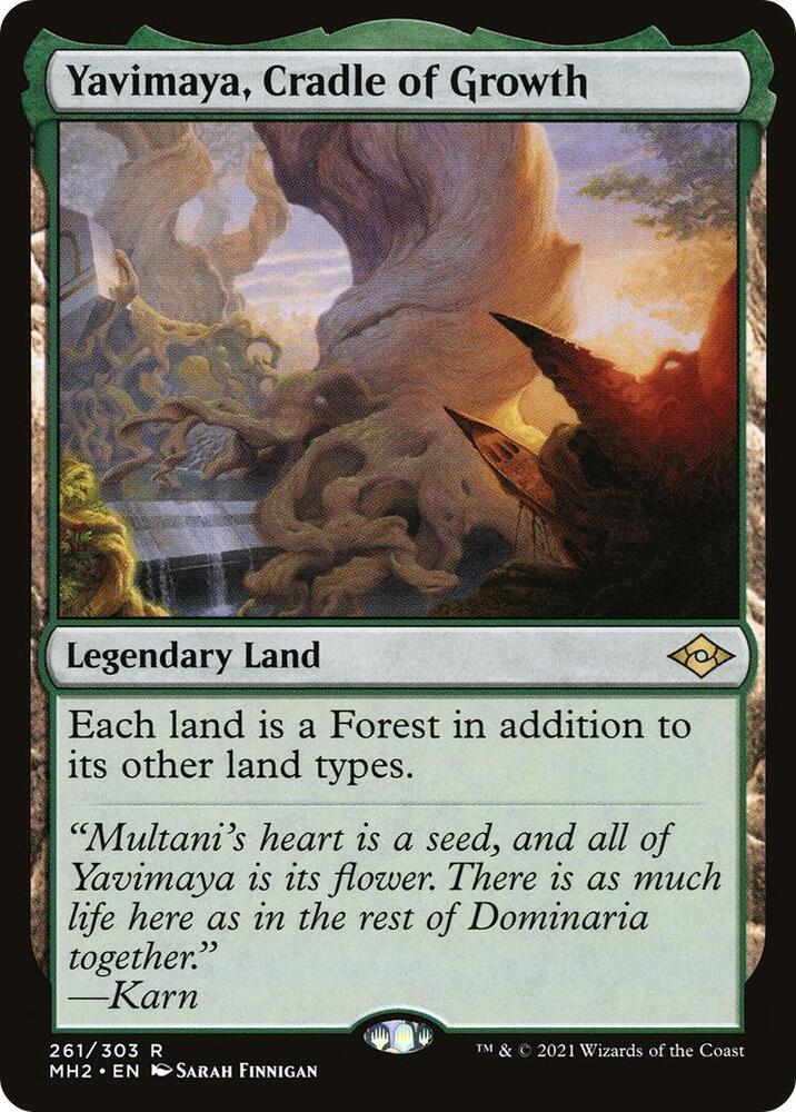 Yavimaya, Cradle of Growth | Modern Horizons 2 #261