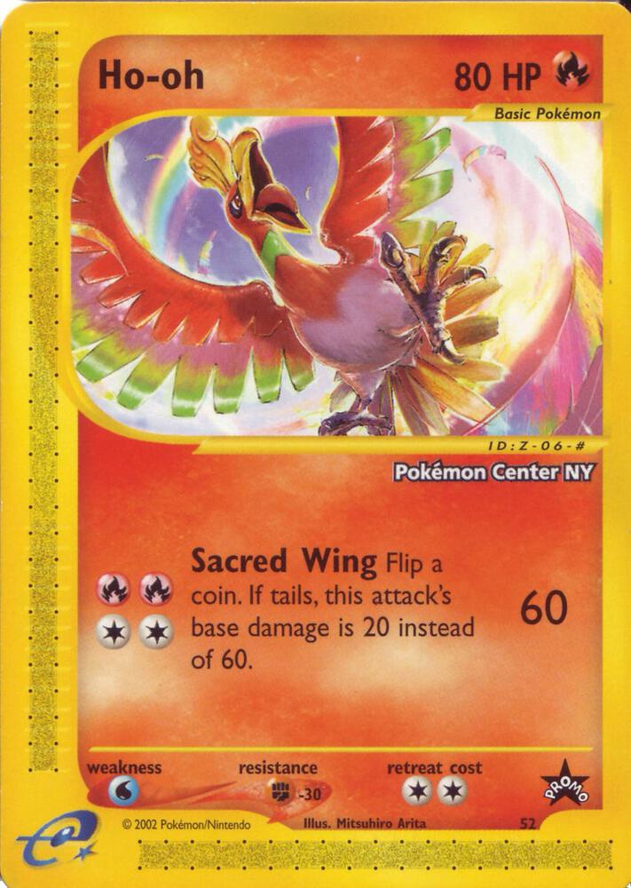Ho-oh [Pokemon Center NY] | WoTC Promo #52/53