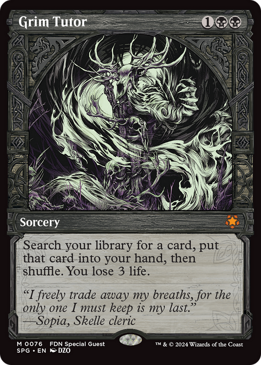 Grim Tutor | Special Guests #76 [foil]