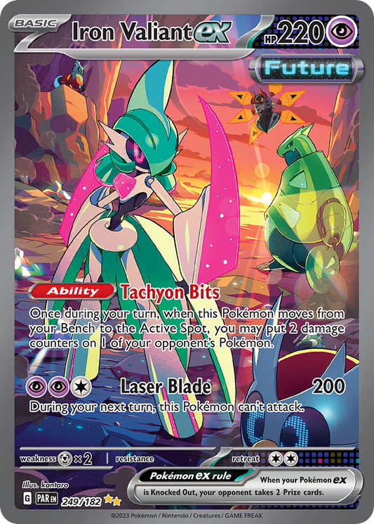 Iron Valiant ex | Paradox Rift #249 [holofoil]