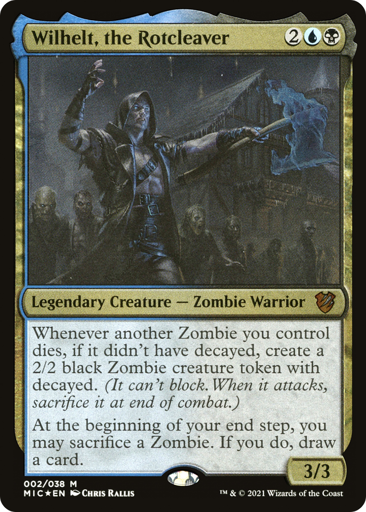 Wilhelt, the Rotcleaver | Midnight Hunt Commander #2 [foil]