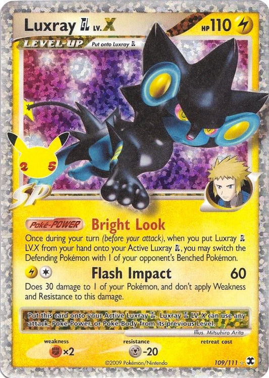 Luxray GL LV.X | Celebrations: Classic Collection #109/111
