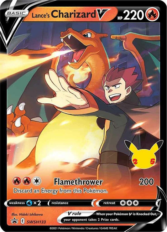 Lance's Charizard V - SWSH133 | SWSH: Sword & Shield Promo Cards #SWSH133