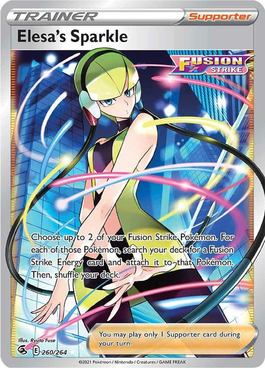 Elesa's Sparkle (Full Art) | SWSH08: Fusion Strike #260/264