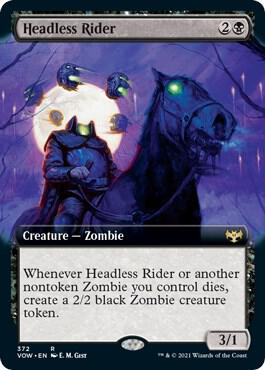 Headless Rider (Extended Art) | Innistrad: Crimson Vow #372
