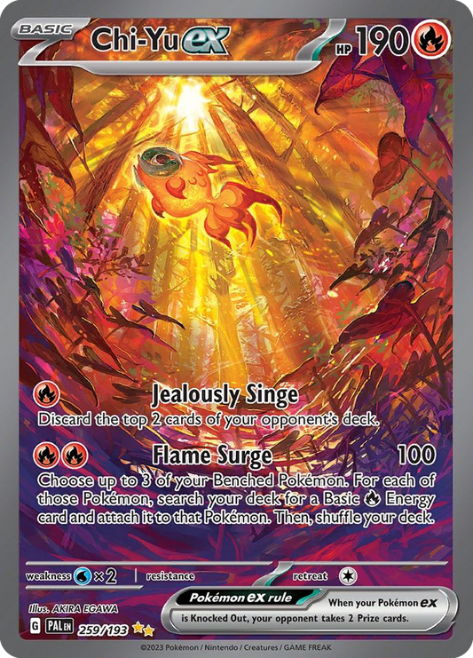 Chi-Yu ex | Paldea Evolved #259 [holofoil]