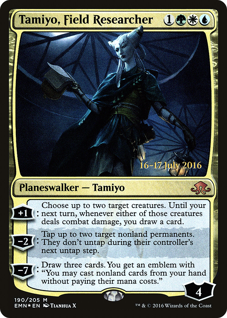 Tamiyo, Field Researcher | Eldritch Moon Promos #190s [foil]