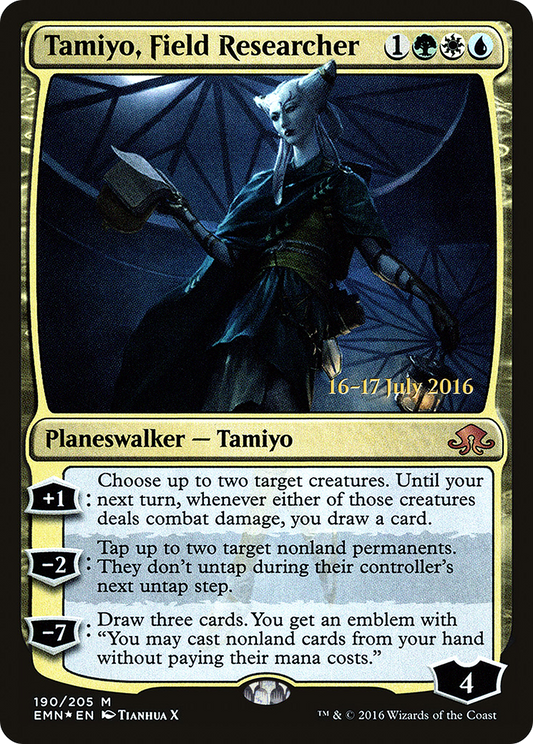 Tamiyo, Field Researcher | Eldritch Moon Promos #190s [foil]