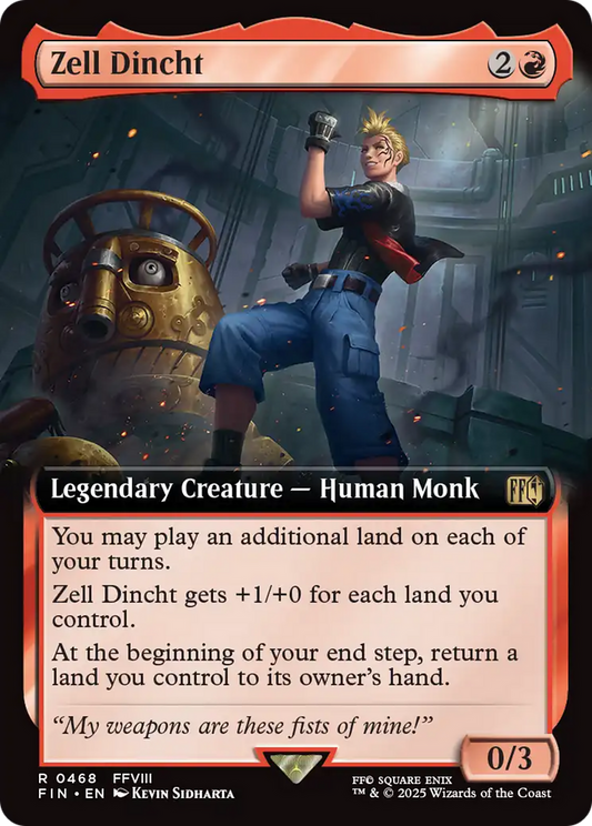 Zell Dincht | Final Fantasy #468 [foil]