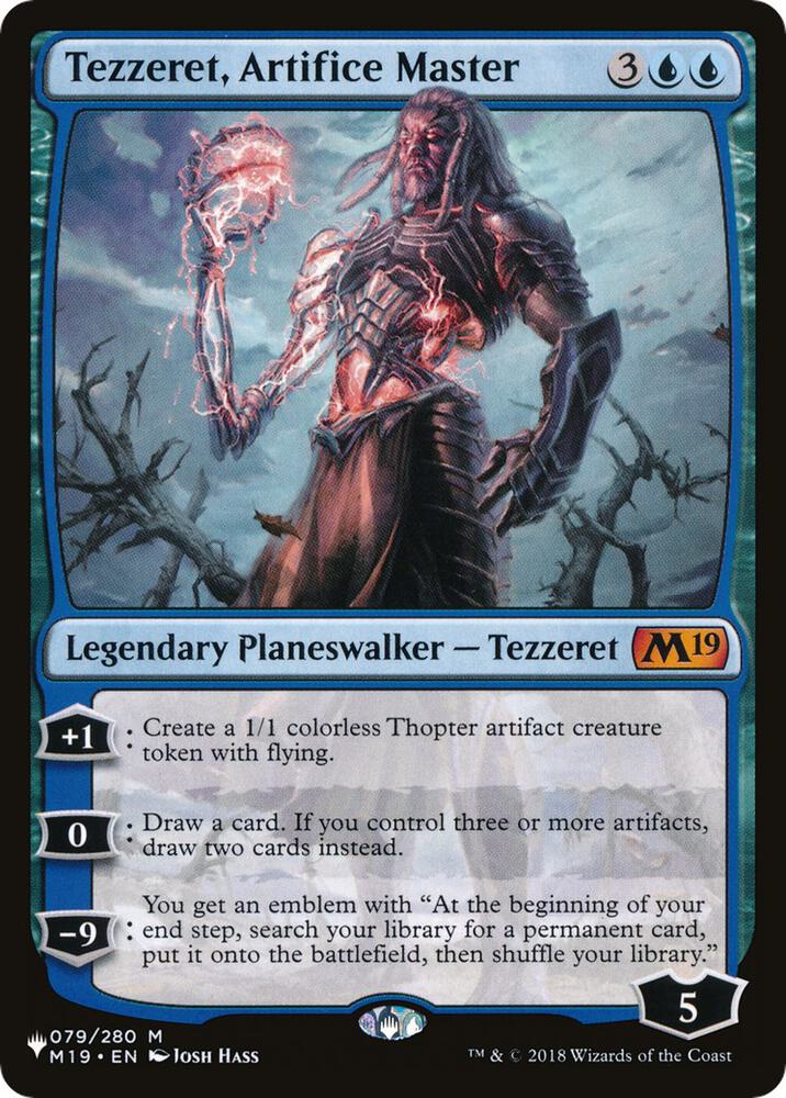 Tezzeret, Artifice Master | The List Reprints #079/280
