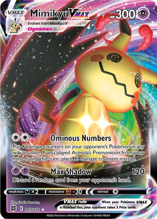 Mimikyu VMAX | SWSH09: Brilliant Stars #069/172