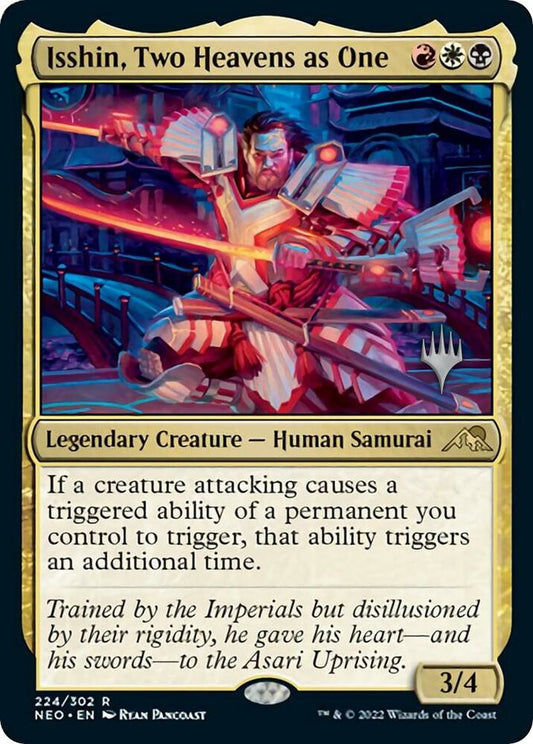 Isshin, Two Heavens as One | Promo Pack: Kamigawa: Neon Dynasty #224