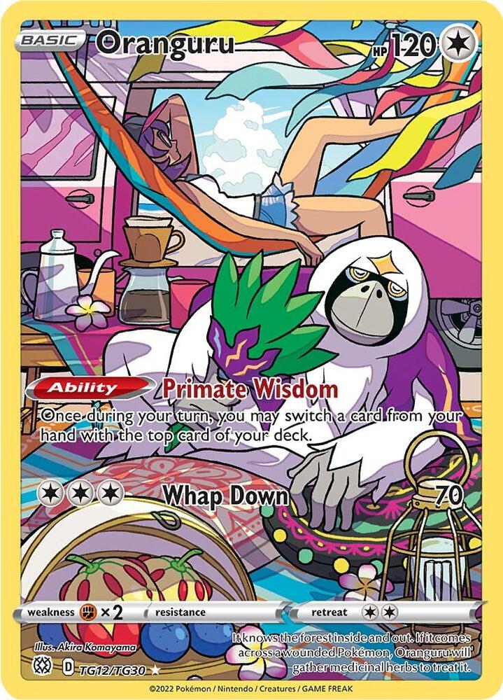 Oranguru | SWSH09: Brilliant Stars Trainer Gallery #TG12/TG30