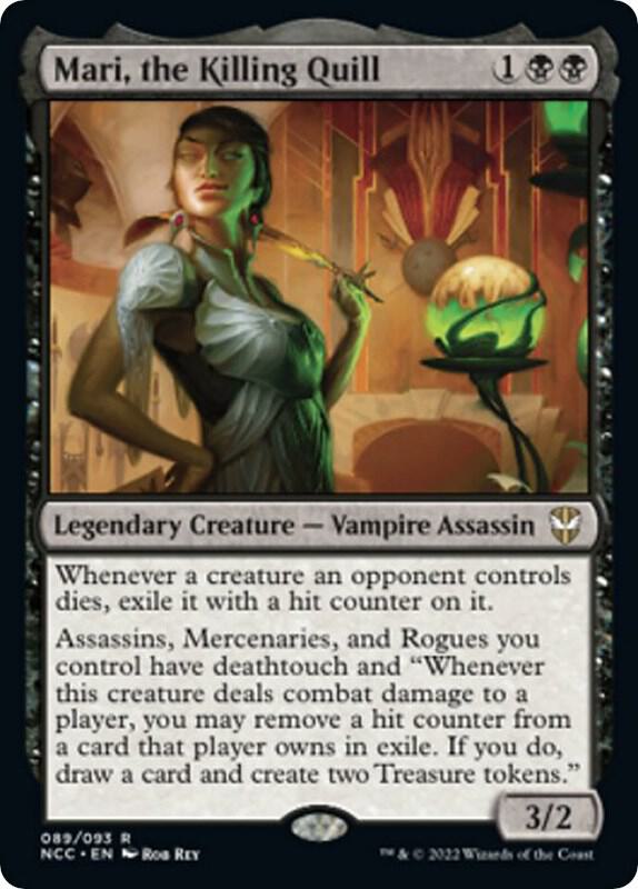 Mari, the Killing Quill | Commander: Streets of New Capenna #89