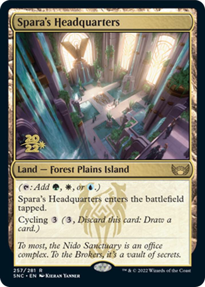 Spara's Headquarters | Prerelease Cards #257
