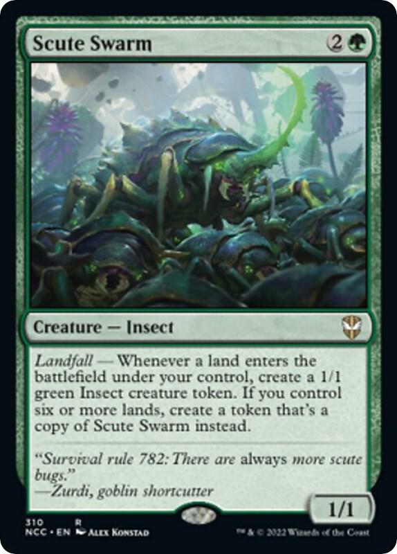 Scute Swarm | Commander: Streets of New Capenna #310