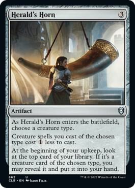 Herald's Horn | Commander Legends: Battle for Baldur's Gate #862