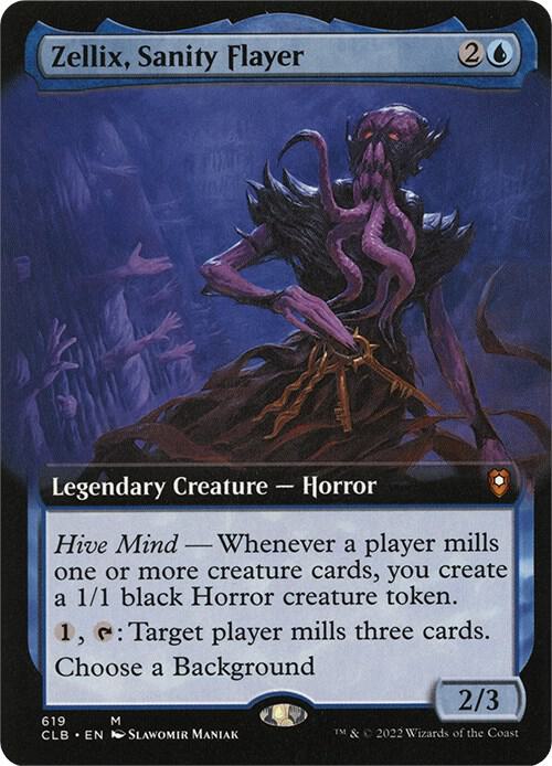 Zellix, Sanity Flayer (Extended Art) | Commander Legends: Battle for Baldur's Gate #619