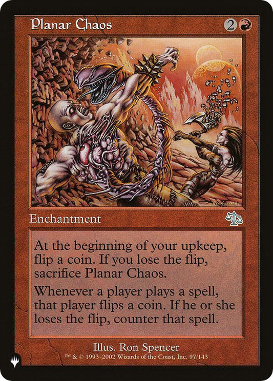 Planar Chaos | The List Reprints #97
