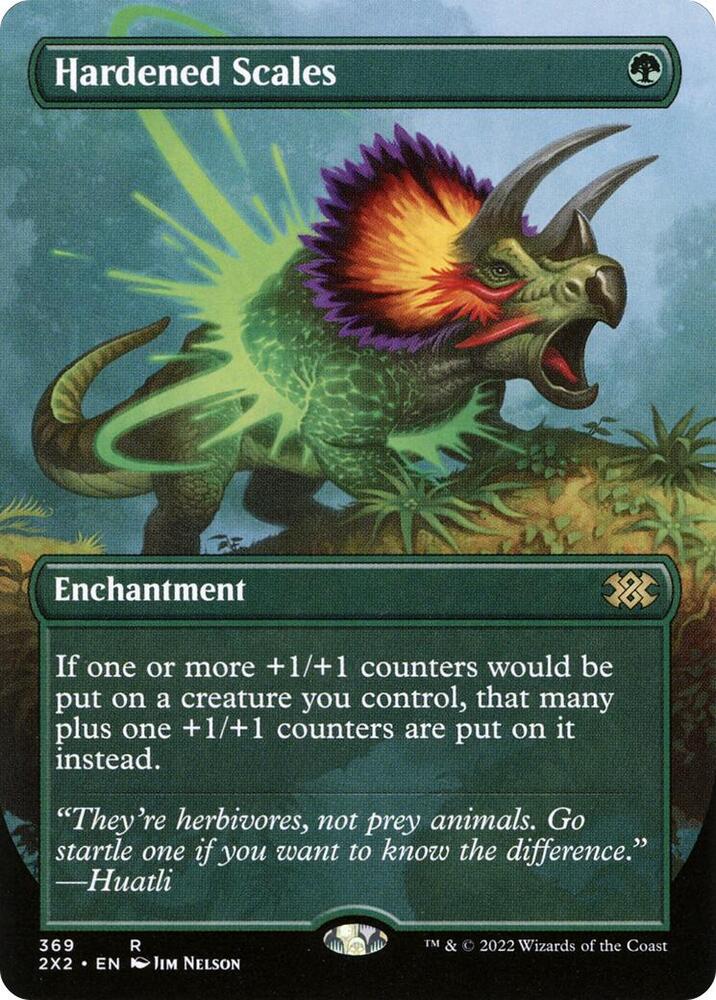 Hardened Scales (Borderless) | Double Masters 2022 #369